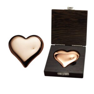 Corazón de Cobre en caja de madera - 500 gr Geiger Edelmetalle