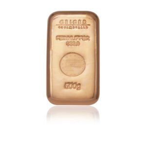 Lingote de Cobre 500 gr Geiger Edelmetalle