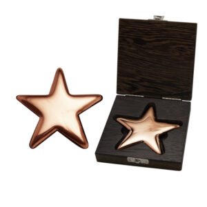 Estrella de Cobre en caja de madera - 500 gr Geiger Edelmetalle