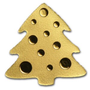 Árbol de Navidad 0,5 gr Oro 24K