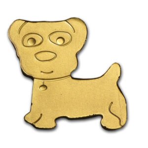 Perrito 0,5 gr Oro 24K