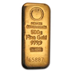 Lingote de Oro 500 gr - Munze Österreich
