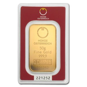 Lingote de Oro 50 gr - Munze Österreich