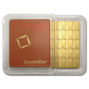 CombiBar de Oro 50 gr - Valcambi 50 x 1gr