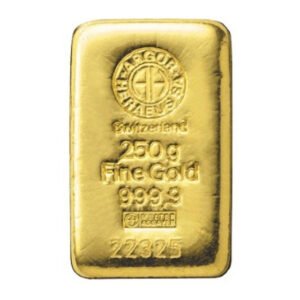 Lingote de Oro 250 gr - Argor Heraeus