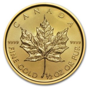 Moneda de Oro 1/2 oz - Maple Leaf