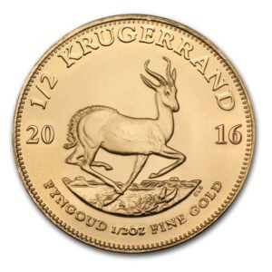 Moneda de Oro 1/2 oz - Krugerrand