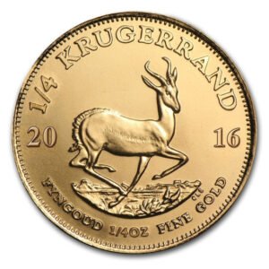 Moneda de Oro 1/4 oz - Krugerrand