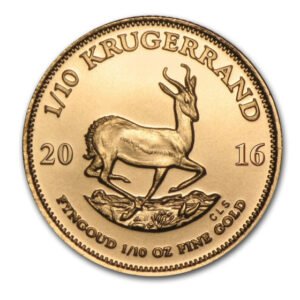 Moneda de Oro 1/10 oz - Krugerrand