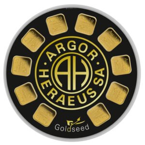 Multi-disco 10 x 1 gr Combibar - Argor Heraeus