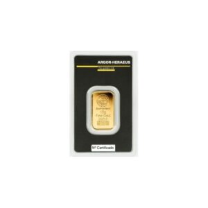 Lingote de Oro 10 gr - Argor Heraeus