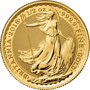 Moneda de Oro 1/2 oz - Britannia